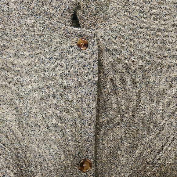 PIAZZA SEMPIONE | Textured Wool-Blend Blazer Size: IT 44 / Approx. Medium - Picture 4 of 9